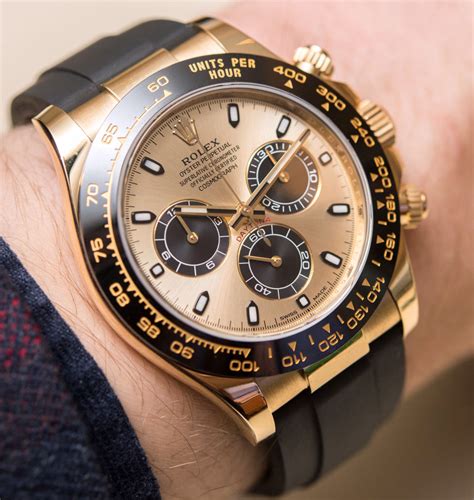 rolex black and gold rubber strap|rolex watches with rubber strap.